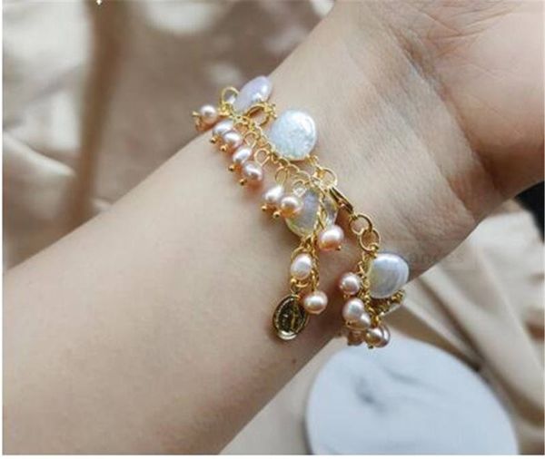 handmade natural pearl and stone charm bracelets original design vintage jewelry for women girls wedding multi-layer, Golden;silver
handmade natural pearl and stone charm bracelets original design vintage jewelry for women girls wedding multi-layer, Golden;silver