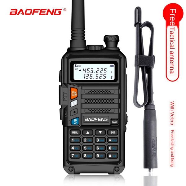 baofeng uv-5r walkie-talkie self-driving outdoor civil uv-s9 fm handstand + cs folding tactical antenna
baofeng uv-5r walkie-talkie self-driving outdoor civil uv-s9 fm handstand + cs folding tactical antenna
