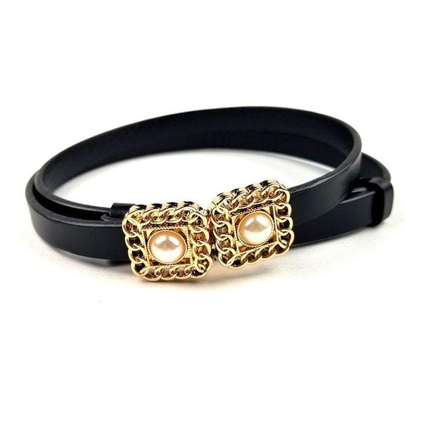 new fashion adjustable leather ladies belt dress dress small belt layer cowhide buckle pearl waist chain, Black;brown
new fashion adjustable leather ladies belt dress dress small belt layer cowhide buckle pearl waist chain, Black;brown