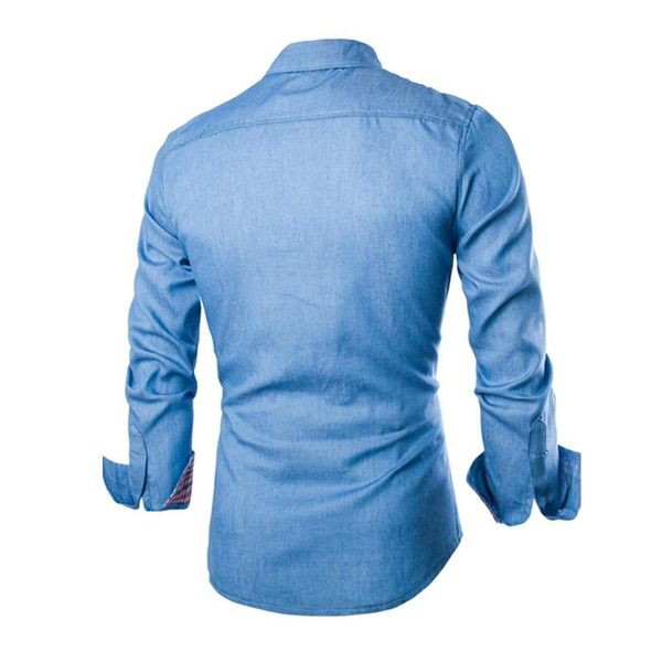 fashion men denim jeans shirt casual long sleeve slim fit cotton shirts kg-463, White;black
fashion men denim jeans shirt casual long sleeve slim fit cotton shirts kg-463, White;black
