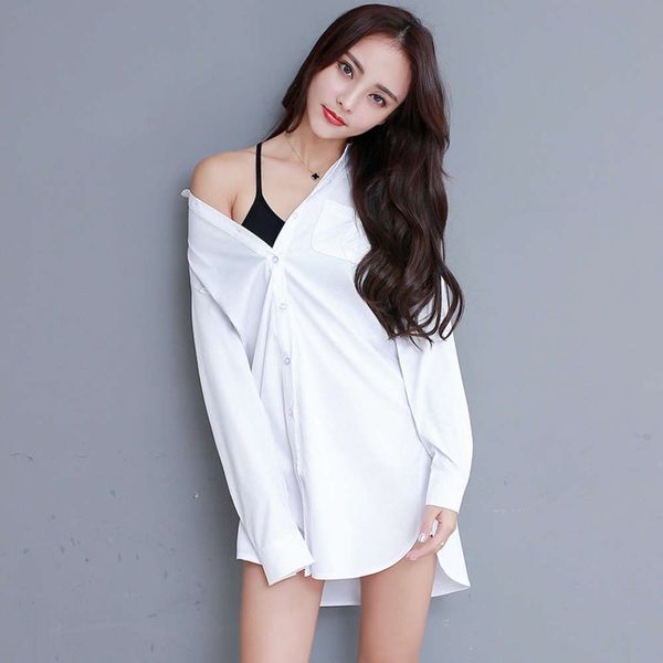 pajamas women's feeling white boyfriend's style slim nightdrs's taste allure korean shirt medium length home service summer
pajamas women's feeling white boyfriend's style slim nightdrs's taste allure korean shirt medium length home service summer