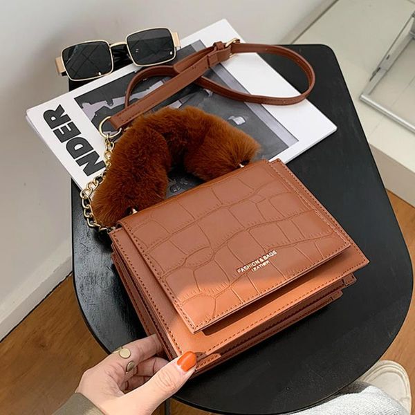 cross body crocodile pattern plush tote bag 2021 fashion quality pu leather women's designer handbag vintage shoulder messenger
cross body crocodile pattern plush tote bag 2021 fashion quality pu leather women's designer handbag vintage shoulder messenger