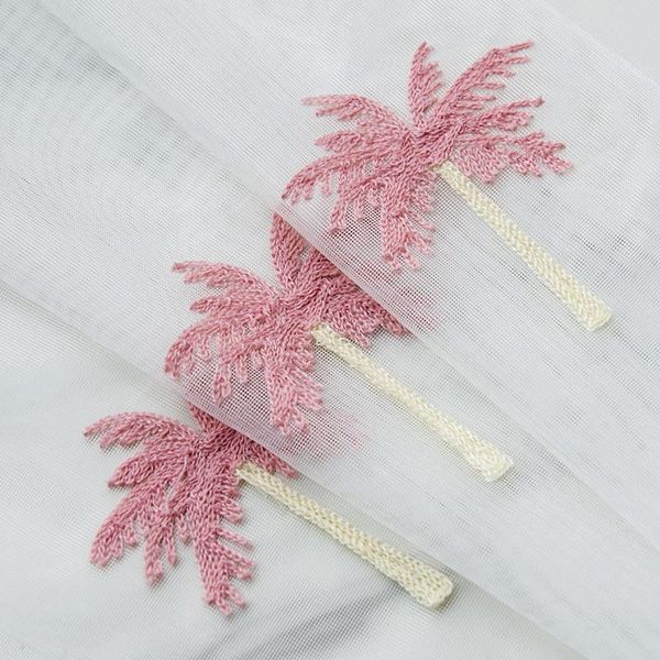 pink coconut tree embroidered curtain window curtain drape panel bedroom curtains sheer living room curtains jk165y
pink coconut tree embroidered curtain window curtain drape panel bedroom curtains sheer living room curtains jk165y