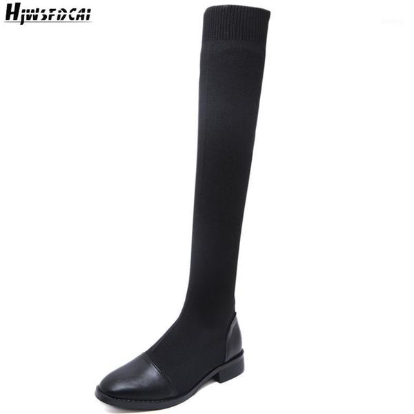 boots hjwsfdcai women winter high over the knee elastic ladies fashion comfortable socks round toe female casual shoe1, Black
boots hjwsfdcai women winter high over the knee elastic ladies fashion comfortable socks round toe female casual shoe1, Black