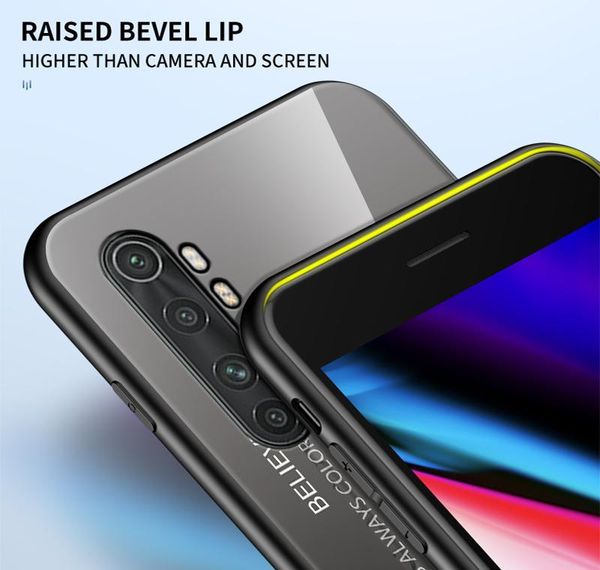 gradient color tempered glass phone case for xiaomi mi note 10 lite mi 10 lite mi9 cc9 mix sqcoar bdejewelry
gradient color tempered glass phone case for xiaomi mi note 10 lite mi 10 lite mi9 cc9 mix sqcoar bdejewelry