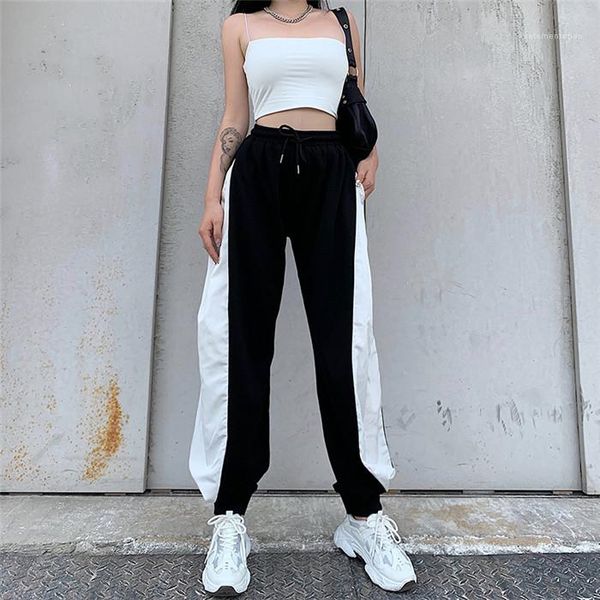 pants womens designer patchwork loose casual trousers autumn fashion women drawing fitness pants high waist sports, Black;white
pants womens designer patchwork loose casual trousers autumn fashion women drawing fitness pants high waist sports, Black;white