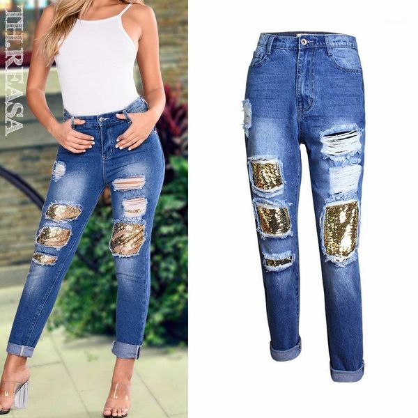 new mew fashion womens destroyed ripped jeans distressed slim denim boyfriend hole jeans high waist trousers casual pants1, Blue
new mew fashion womens destroyed ripped jeans distressed slim denim boyfriend hole jeans high waist trousers casual pants1, Blue