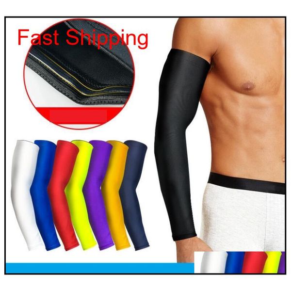sport basketball protection arm sleeve elbow guard support compression arm warmer outdoor cycling protector elbow sleeve anti-uv mfhce, Black
sport basketball protection arm sleeve elbow guard support compression arm warmer outdoor cycling protector elbow sleeve anti-uv mfhce, Black
