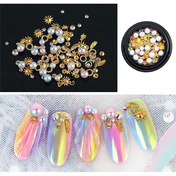 nail art decorations gold star moon decor mix 3d rhinestones beads ab sequins shiny glitter charm gem manicure accessories, Silver;gold
nail art decorations gold star moon decor mix 3d rhinestones beads ab sequins shiny glitter charm gem manicure accessories, Silver;gold
