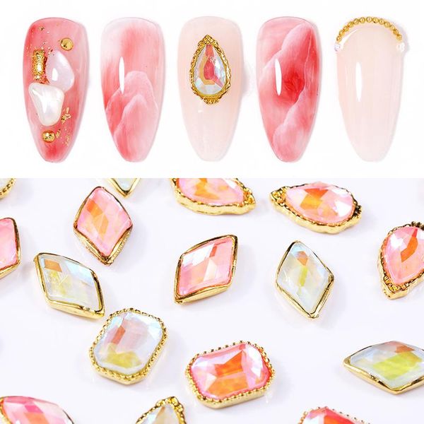 nail art decorations 5 pcs/bag square rhombus shaped rhinestones ab color drills mixed flat back 3d accessories, Silver;gold
nail art decorations 5 pcs/bag square rhombus shaped rhinestones ab color drills mixed flat back 3d accessories, Silver;gold