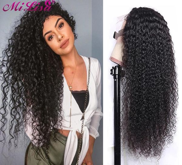 curly lace closure wig mi lisa human hair wigs for black women 30 inch closure wig brazilian remy hair 150% density pre plucked, Black;brown
curly lace closure wig mi lisa human hair wigs for black women 30 inch closure wig brazilian remy hair 150% density pre plucked, Black;brown