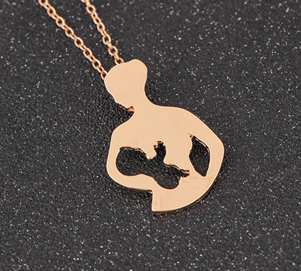 necklace breastfeeding mother baby pendant mother's day gift color silver gold chain necklaces
necklace breastfeeding mother baby pendant mother's day gift color silver gold chain necklaces