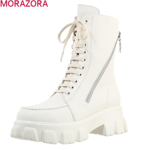 boots morazora 2021 brand ankle thick heels square toe platform women fashion lace up winter ladies shoes1, Black
boots morazora 2021 brand ankle thick heels square toe platform women fashion lace up winter ladies shoes1, Black