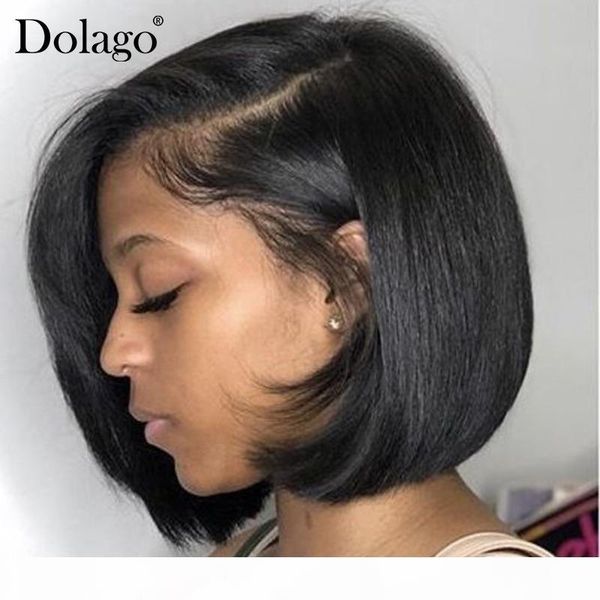 360 lace frontal wig pre plucked with baby hair straight short bob human hair wigs for black women full ends, Black;brown
360 lace frontal wig pre plucked with baby hair straight short bob human hair wigs for black women full ends, Black;brown