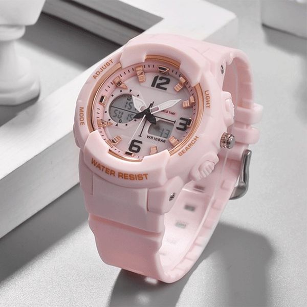 shifenmei girls digital watch women brand watch women waterproof led sport watches ladies bracelet wristwatch zegarek damski 201114, Slivery;brown
shifenmei girls digital watch women brand watch women waterproof led sport watches ladies bracelet wristwatch zegarek damski 201114, Slivery;brown