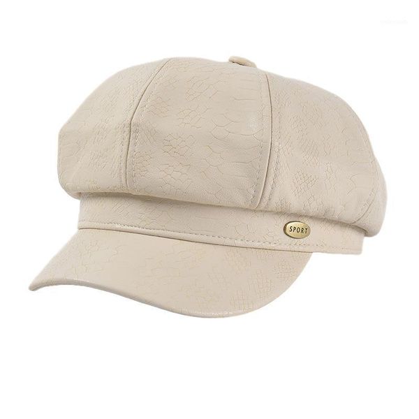 stingy brim hats women sboy caps female soft pu octagonal cap fashion animal print vintage solid color visor hat1, Blue;gray
stingy brim hats women sboy caps female soft pu octagonal cap fashion animal print vintage solid color visor hat1, Blue;gray