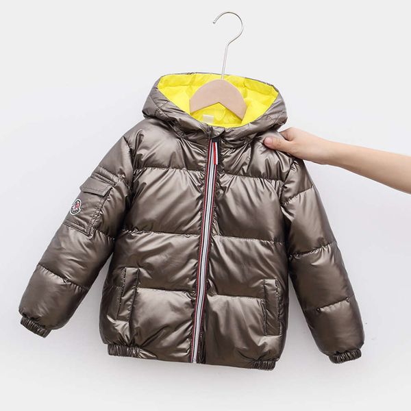 new down jacket space silver boys and girls wear children's thickened winter coat korean version, Black
new down jacket space silver boys and girls wear children's thickened winter coat korean version, Black