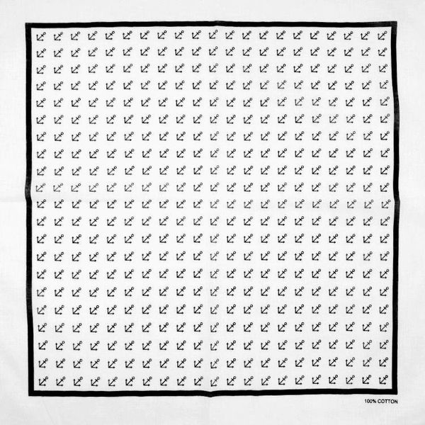 100% cotton white fish hook printing punk hip-hop headwear hair neck wrist wrap band neckerchief square headtie for men 55*55cm wmtqws, Black
100% cotton white fish hook printing punk hip-hop headwear hair neck wrist wrap band neckerchief square headtie for men 55*55cm wmtqws, Black