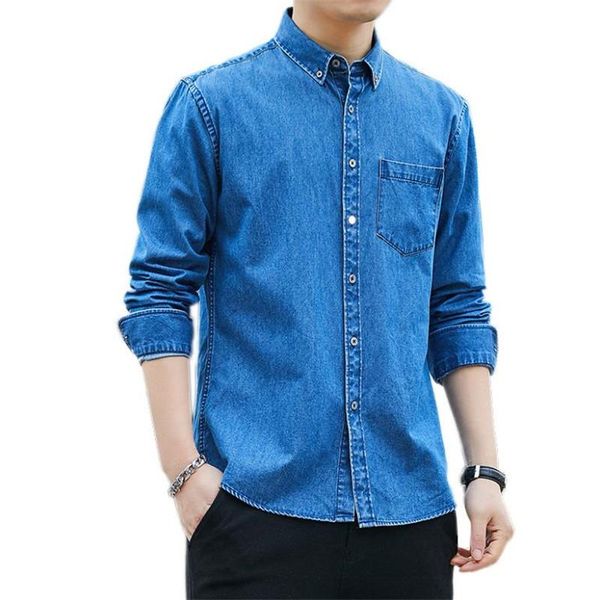spring selling high-quality men's shirts long sleeved cotton denim shirt fashion casual cotton shirt male, White;black
spring selling high-quality men's shirts long sleeved cotton denim shirt fashion casual cotton shirt male, White;black