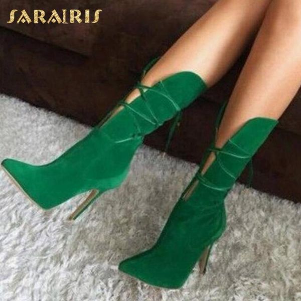 boots sarairis plus size 47 concise elegant party woman shoes super high heels shoelaces pointed toe zipper luxury bootie lady, Black
boots sarairis plus size 47 concise elegant party woman shoes super high heels shoelaces pointed toe zipper luxury bootie lady, Black
