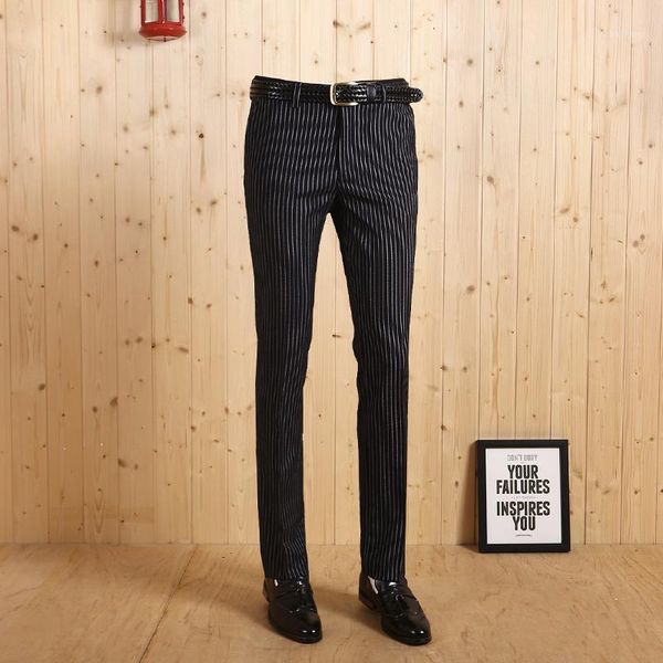 men's suits & blazers 2021 men autumn winter warm blue super slim stripe formal long pants fashion business wedding groom pant1, White;black
men's suits & blazers 2021 men autumn winter warm blue super slim stripe formal long pants fashion business wedding groom pant1, White;black