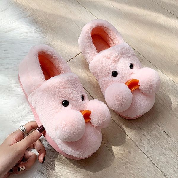 winter warm soft women indoor slippers furry pink slippers women cute duck animal big size 44 pantuflas de mujer #zm5e, Black
winter warm soft women indoor slippers furry pink slippers women cute duck animal big size 44 pantuflas de mujer #zm5e, Black