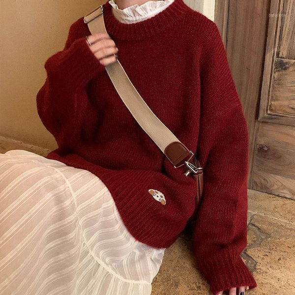 6 colors 2019 autumn and winter candy color loose cartoon dog thick warm sweaters womens sweaters and pullovers womens (x1212)1, White;black
6 colors 2019 autumn and winter candy color loose cartoon dog thick warm sweaters womens sweaters and pullovers womens (x1212)1, White;black