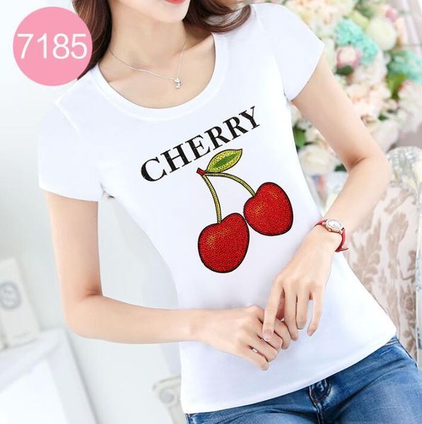 women's t-shirt woman summer diamonds tshirt women lace rhinestone lady t shirt camisetas mujer printing womens t-shirts fashion1, White
women's t-shirt woman summer diamonds tshirt women lace rhinestone lady t shirt camisetas mujer printing womens t-shirts fashion1, White