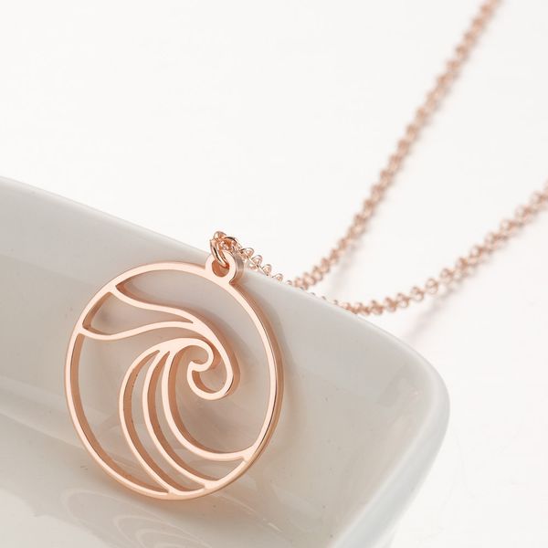 europe and the united states, stainless steel necklace pentium waves ladies necklace, Silver
europe and the united states, stainless steel necklace pentium waves ladies necklace, Silver