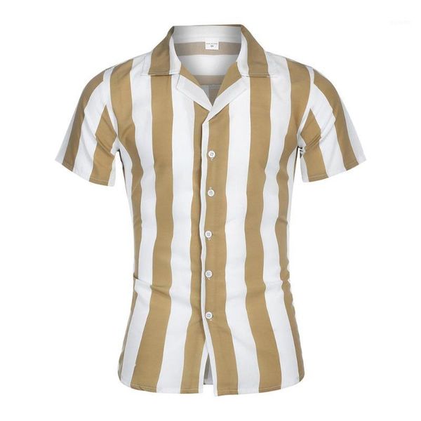 2019 new design mens fashion printed splicing colorful stripe short sleeve loose shirt lapel button up men dress shirt male1, White;black
2019 new design mens fashion printed splicing colorful stripe short sleeve loose shirt lapel button up men dress shirt male1, White;black