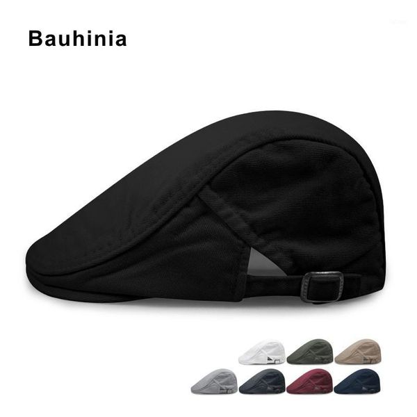 bauhinia brand men and women spring and summer korean version of large size beret caps wild casual british painter cap1, Blue;gray
bauhinia brand men and women spring and summer korean version of large size beret caps wild casual british painter cap1, Blue;gray