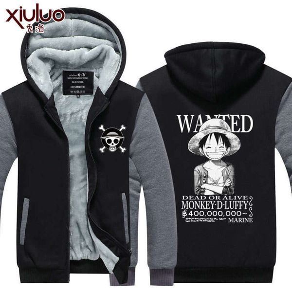 luffy pirate autumn sweater king's winter and joba thick plush men's coat sports peripheral luminous clothing, Gray
luffy pirate autumn sweater king's winter and joba thick plush men's coat sports peripheral luminous clothing, Gray