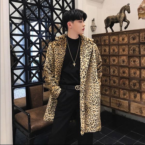 2020 winter for new leopard men fur from the false thick warm youth short paragraph coats europe and america beautiful tides loose coat 63wu, Black
2020 winter for new leopard men fur from the false thick warm youth short paragraph coats europe and america beautiful tides loose coat 63wu, Black