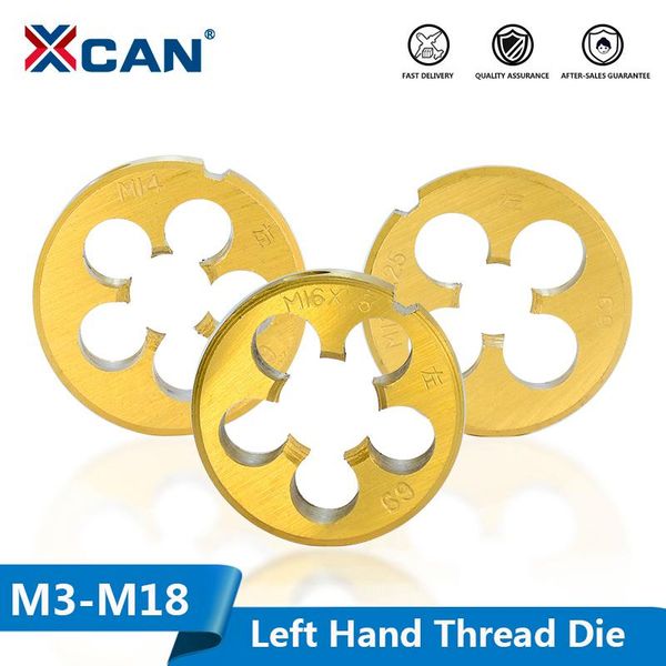 xcan metric die screw thread die m3-m18 left hand titanium coated thread threading tools
xcan metric die screw thread die m3-m18 left hand titanium coated thread threading tools
