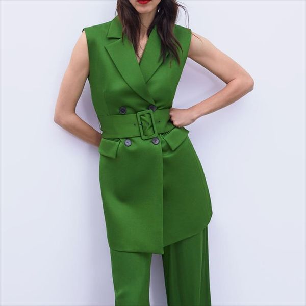 silky jacket women sleeveless jacket vests women elegant tailored collar tie belt waistcoat vest workwear suit, Black;white
silky jacket women sleeveless jacket vests women elegant tailored collar tie belt waistcoat vest workwear suit, Black;white