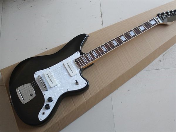 flyong electric guitar jazz master jaguar transparent black can be changed as required
flyong electric guitar jazz master jaguar transparent black can be changed as required
