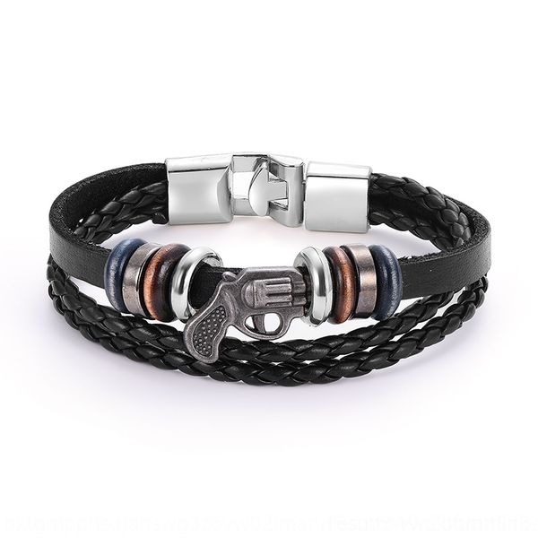 2gzww simple men's pu black charm ak47 braceletblack leather alloy multilayer simple men's knitting pistol charm pu bracelet ak47, Golden;silver
2gzww simple men's pu black charm ak47 braceletblack leather alloy multilayer simple men's knitting pistol charm pu bracelet ak47, Golden;silver