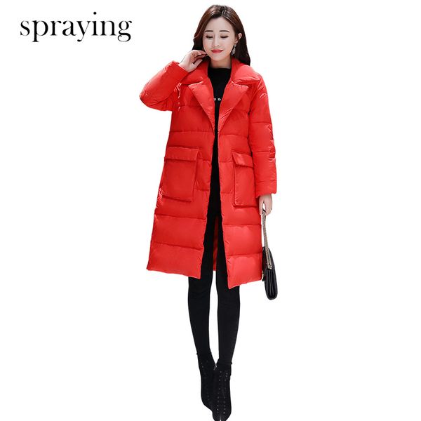 new korean version office lady slim fashion cotton parka women elegant jacket female parka long sleeve coat 201028, Black
new korean version office lady slim fashion cotton parka women elegant jacket female parka long sleeve coat 201028, Black