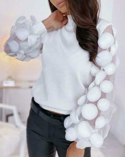 women mesh sheer puff sleeve blouses fashion square collar slim blouses ladies bottoming shirts blusas mujer, White
women mesh sheer puff sleeve blouses fashion square collar slim blouses ladies bottoming shirts blusas mujer, White