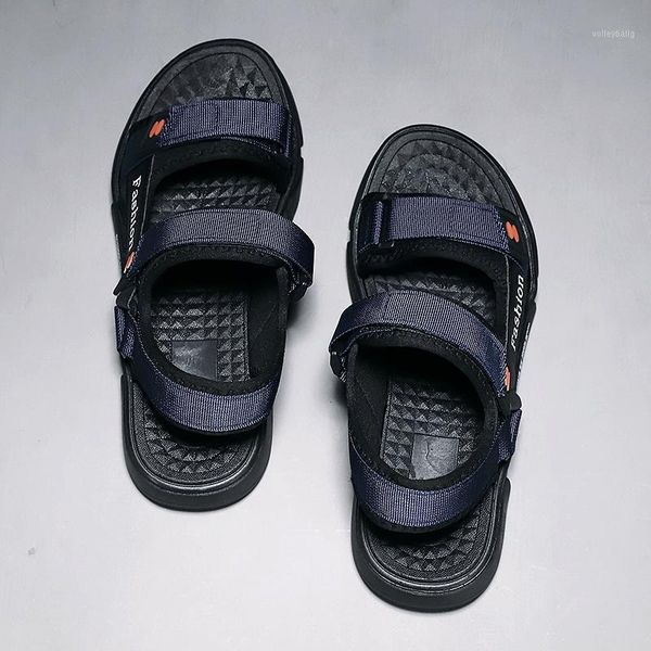 men sandals summer soft bottom sandals men slippers light beach shoes popular student flat shoes casual1, Black 
men sandals summer soft bottom sandals men slippers light beach shoes popular student flat shoes casual1, Black