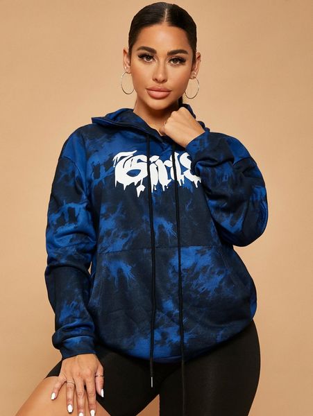 sxy letter graphic tie dye hoodie d1lp#, White;black
sxy letter graphic tie dye hoodie d1lp#, White;black