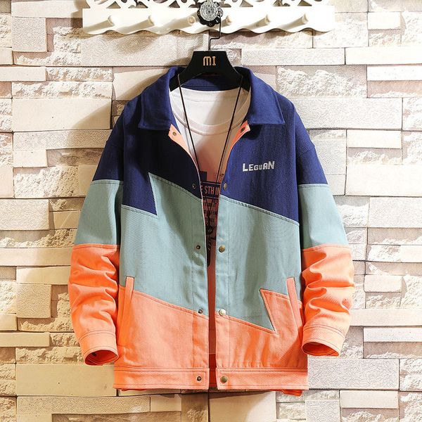 2021 new spring new fashion american matching with men's jacket lapel baseball uniform 3yaa, White;black
2021 new spring new fashion american matching with men's jacket lapel baseball uniform 3yaa, White;black