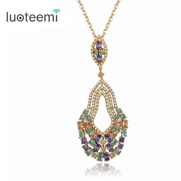 luoteemi luxury women's fashion champagne gold-color pendant big necklace for women fashion jewelry birthday present bijoux 201013, Silver
luoteemi luxury women's fashion champagne gold-color pendant big necklace for women fashion jewelry birthday present bijoux 201013, Silver