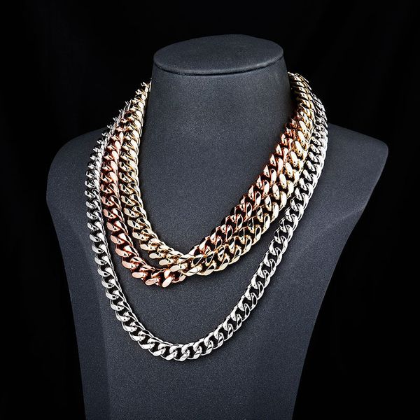 10mm 18/22inch gold plated miami cuban chain necklace hip hop rapper street jewelry for men sale, Silver
10mm 18/22inch gold plated miami cuban chain necklace hip hop rapper street jewelry for men sale, Silver