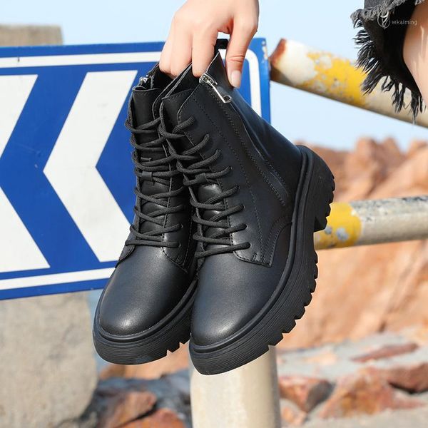boots buckle winter motorcycle women british style ankle gothic punk low heel boot shoe1, Black
boots buckle winter motorcycle women british style ankle gothic punk low heel boot shoe1, Black