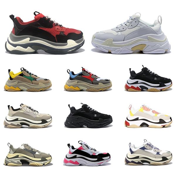triple s paris 17fw platform sneakers men women black red white green dad shoes tennis increasing size 36-45
triple s paris 17fw platform sneakers men women black red white green dad shoes tennis increasing size 36-45