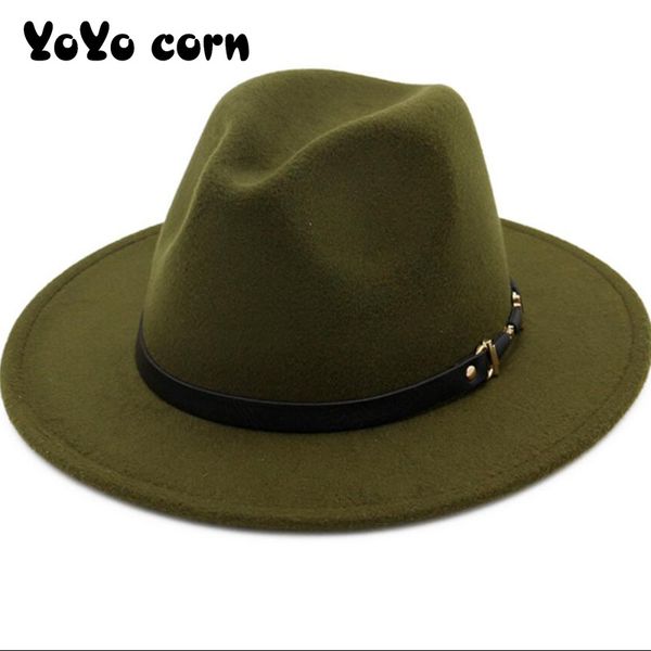 yoyocorn wide brim simple church derby hat panama solid color felt fedoras hat for men women artificial wool blend jazz cap q1216, Blue;gray
yoyocorn wide brim simple church derby hat panama solid color felt fedoras hat for men women artificial wool blend jazz cap q1216, Blue;gray
