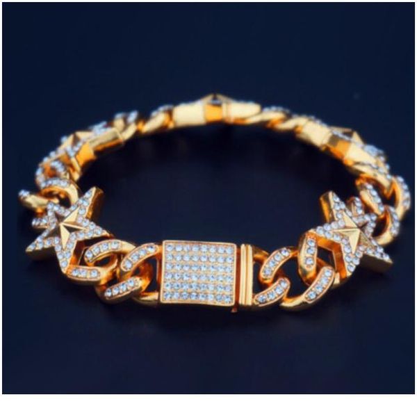 iced out cuban link bracelet mens bracelet gold hip hop miami chain bracelets bbyzws, Black
iced out cuban link bracelet mens bracelet gold hip hop miami chain bracelets bbyzws, Black