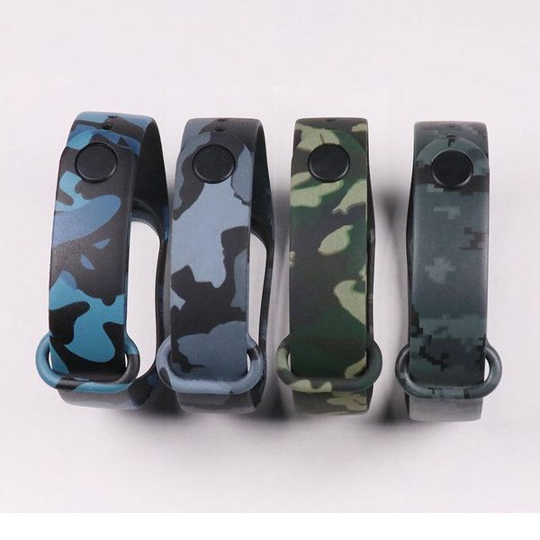 soft camouflage smart bracelet strap for mi band 5 multicolor replacement anti-sweat wristband watch strap for xiaomi m jllvke, Black;brown
soft camouflage smart bracelet strap for mi band 5 multicolor replacement anti-sweat wristband watch strap for xiaomi m jllvke, Black;brown