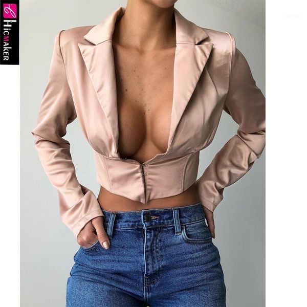 women stain long sleeve turn down collar plunge blouse short style & club chic spring fall shirt1, White
women stain long sleeve turn down collar plunge blouse short style & club chic spring fall shirt1, White